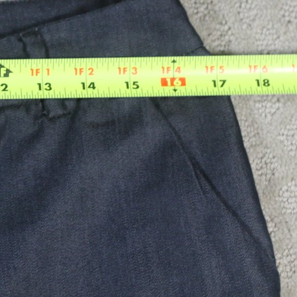 Mossimo Size 8 Dark Gray Mid-Rise Wide Leg Casual Dress Slacks - Picture 3 of 6